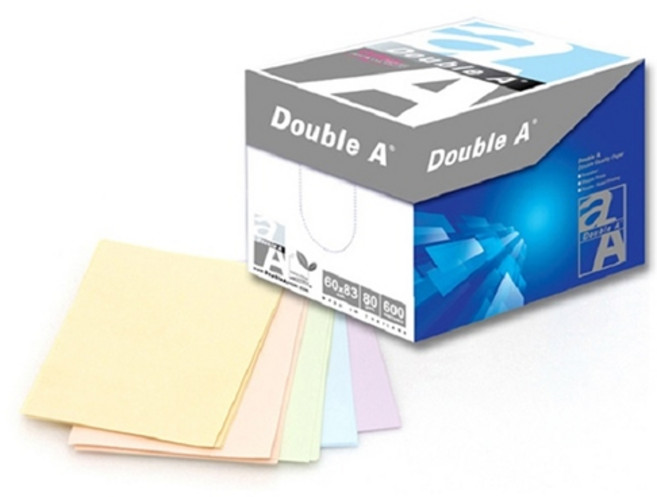 더블에이 미니박스 메모지 (컬러)