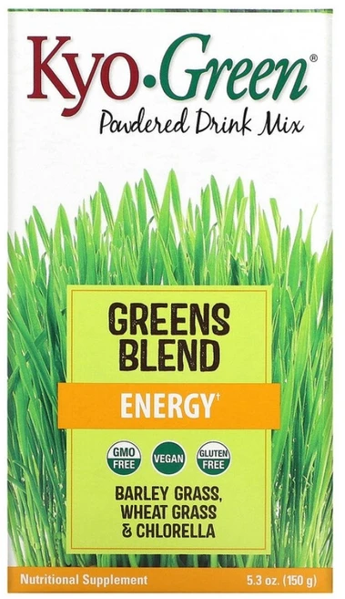 쿄릭 쿄그린 녹색 채소 파우더 드링크 믹스 150.25g 보리 밀 치커리 현미 클로렐라 켈프, 1개 - 쿠팡