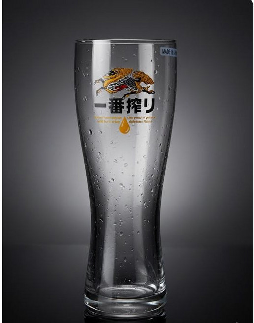 기린맥주잔 기린이치방맥주잔, 1개