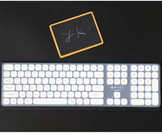 와이케이몰 이큐메딕 Sanitize-WS5 키스킨 팬타그래프 고급 TPU 고탄력 방수 키보드 커버, 1개