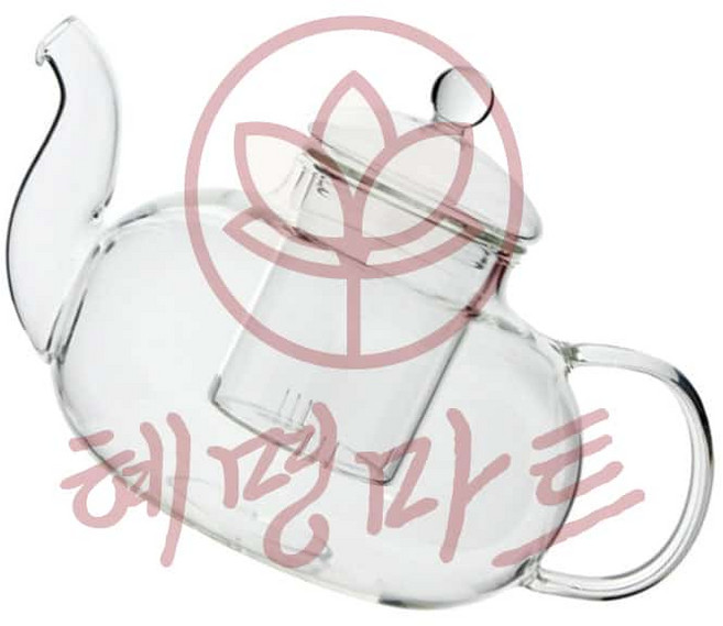 혜명마트 차다옴 내열유리 차포트 1.5L 차망주전자