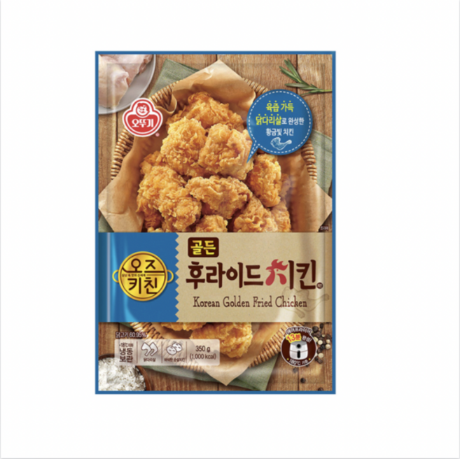 오즈키친 골든후라이드치킨, 1개, 350g