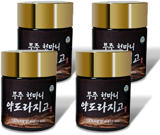 무주 약도라지고 국산 100% 3년근이상 약도라지 진액 초고농축 무설탕 저온32시간달임, 120g