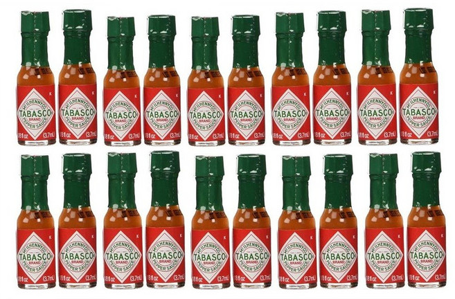 Tabasco 타바스코 여행용 미니 페퍼 소스 3.7ml x 20팩