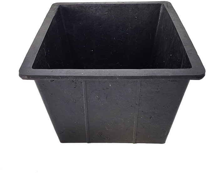 사각다라 사각화분 고무다라 고무대야, 검정