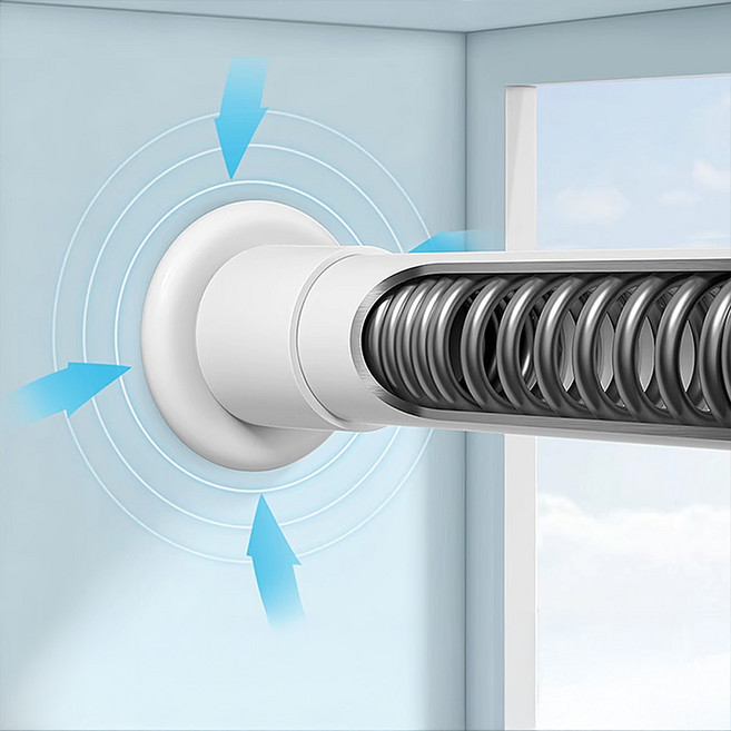 라이팜 길이조절 무타공 간편설치 강력 압축봉