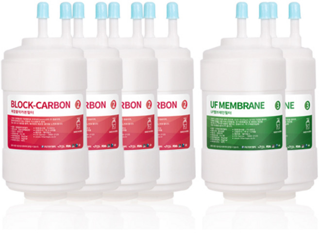 [호환] 필터탑스 제조 쿠쿠호환 CP-JS011W 정수기 필터 16개월관리세트, 선택01_16개월관리세트(4+2=6개), 1개