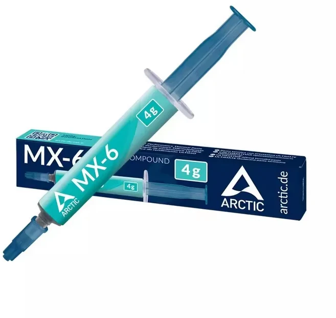 기존 ARCTIC MX-6 열 페이스트 복합 실리콘 그리스 컴퓨터 노트북 CPU 비디오 카드 칩, 02 MX-6 4g, 01 MX-6 4g