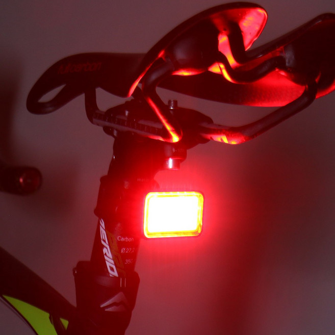 문라이트 헬릭스 라이트 자전거 후미등 (100루멘), 레드 LED, 1개