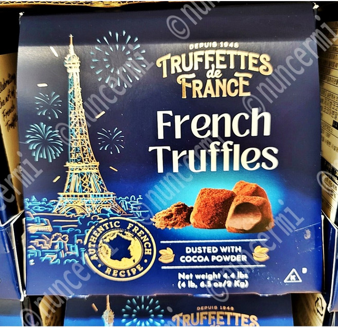 트리플 프렌치 초콜릿 대용량 1kg *2개 1set 발렌타인데이 초코렛 선물 Truffle chocolate