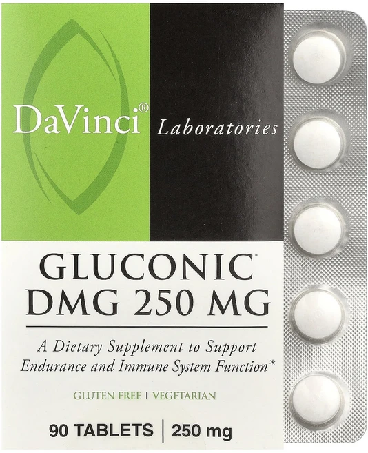 다빈치 랩 오브 버몬트 글루코닉 DMG 250mg 90 정, 90정, 3개 - 쿠팡