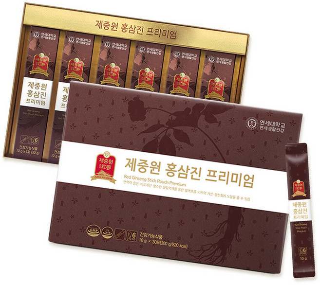 와이생건 국내산 6년근 홍삼진 진세노사이드 녹용 침향 영양 JJW, 1개, 300g