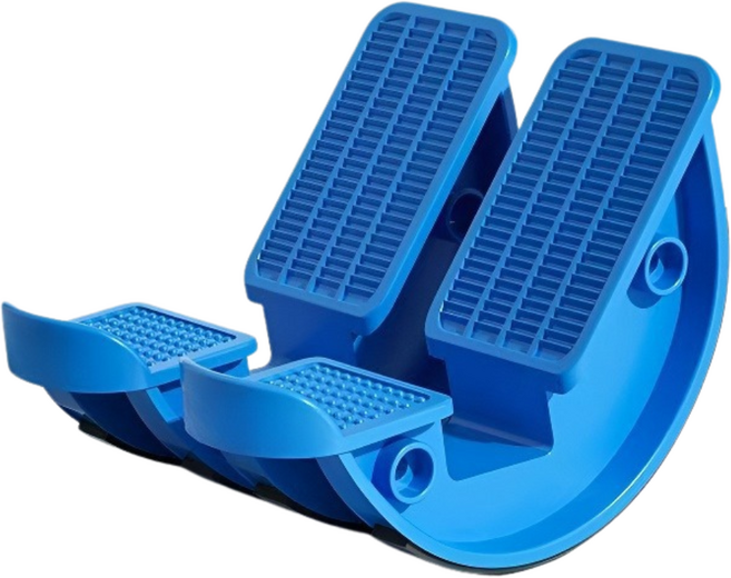 1+1 Mirsh 종아리 스트레칭 보드 다리 운동기구 햄스트링, 블루