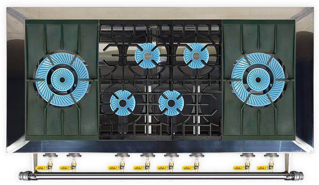 오즈테크 업소용 가스렌지 원형+일반상판 1200렌지 22-14화구 2.5세대 세라믹 간택기, LPG, 높은/0.8t