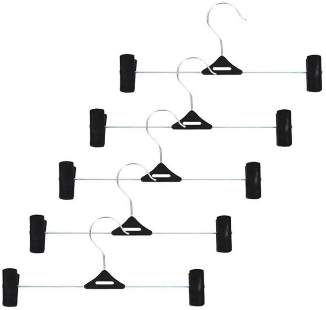 영스타 집게 청 바지 걸이 치마 옷걸이 5P