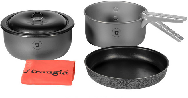 트란지아 툰드라3 경량 캠핑 코펠 5종 세트, 1세트