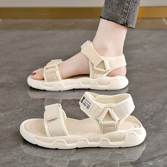 Modern Fashion 여성 발편한 벨크로 샌들 여름 신발 X124