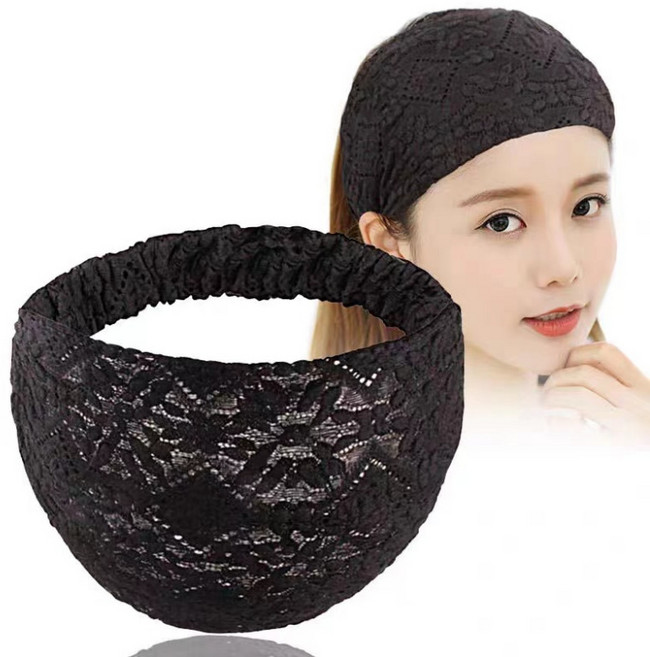 [1+1] 여성 비니 다용도 헤어밴드 주방 두건 넓은조리모 머리띠
