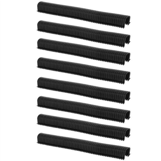 PEX 폼보드 스테이플러용 파이프 스테이플 2200개 2.5cm(1인치) 및 5.1cm(2인치) 폼보드용 4.6cm(1.65인치) 스테이플 Pex 폼 스테이플러에 적합, 1650