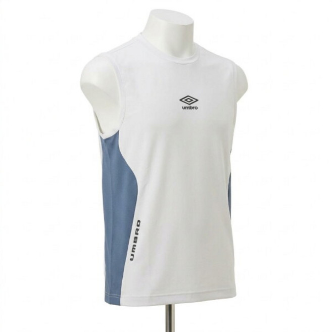 [엄브로] PTR 메쉬 풋볼 슬리브리스 티셔츠 WHITE GREY UR121SSL39 WGR0