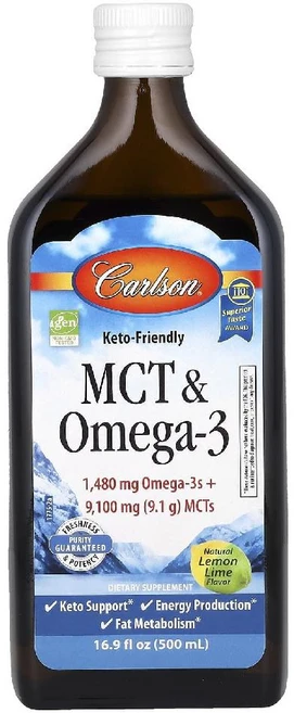 칼슨 MCT 및 오메가3 500ml 피쉬오일 fishoil 생선오일 오메가쓰리 - 쿠팡
