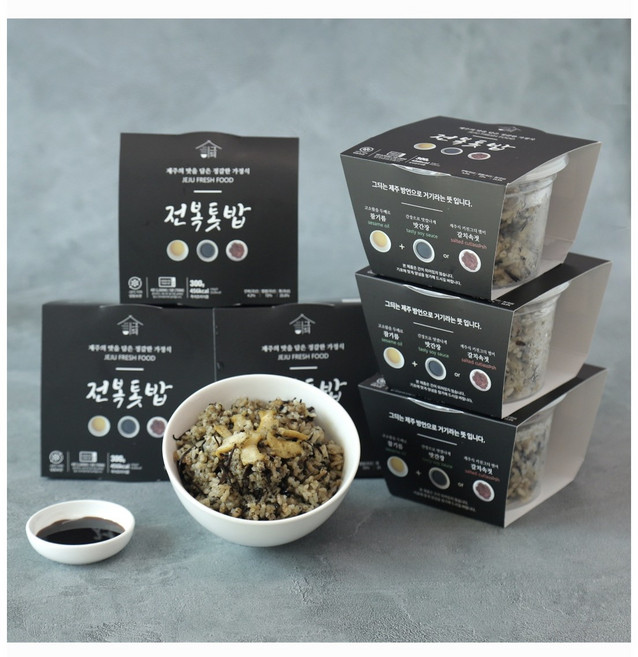 제주지역명물 활전복톳밥300g 5개세트, 5개, 300g