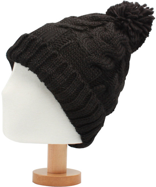 트레펠로 빅사이즈 카테나 방울비니 인조털모자