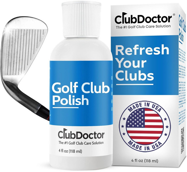 Club Doctor 골프폴리쉬 클럽 청소 키트_ 드라이버 퍼터 우드 연마 광택 긁힘 흠집 제거