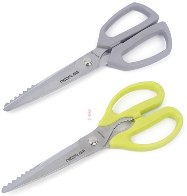 네오플램 주방가위 주방용가위 국산304올스텐주방가위, 콤비