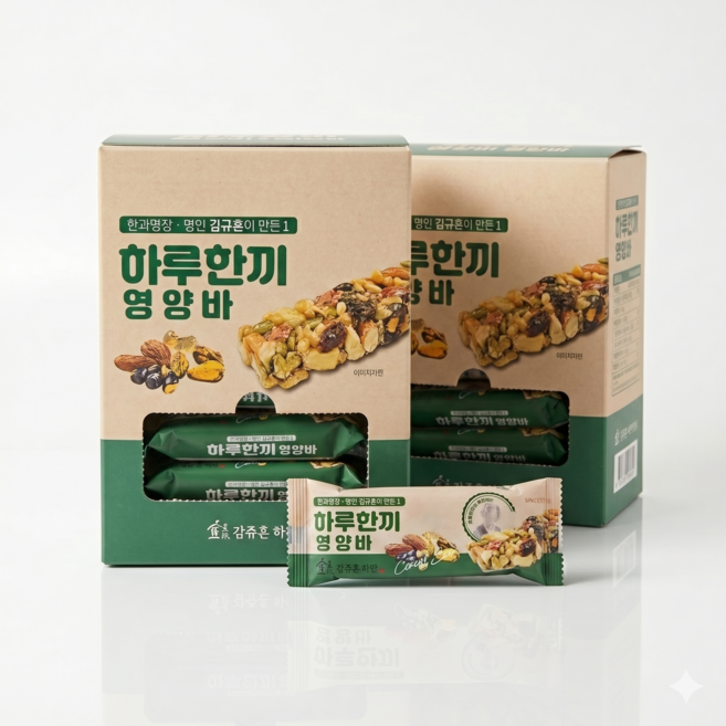 김규흔 하루한끼 영양바, 25g, 80개