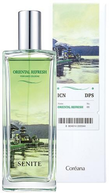 코리아나 세니떼 퍼퓸드 코롱 오리엔탈 리후레쉬, 1개, 100ml