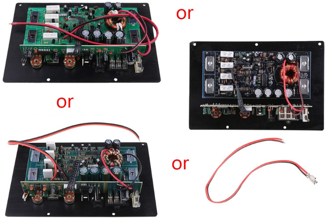 PA-80D 12V 1000W 모노 자동차 오디오 파워 앰프 고전력베이스 서브 우퍼 앰프 보드