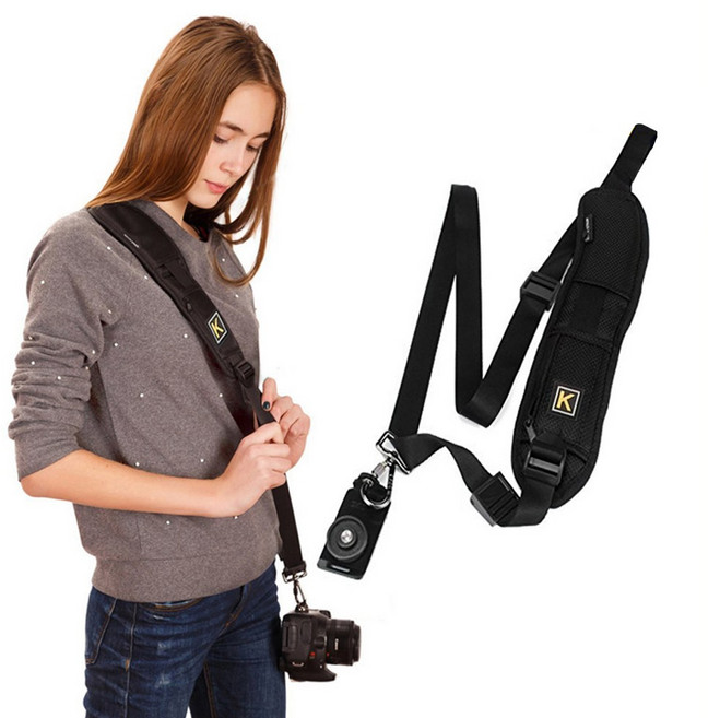 톡톡마켓 카메라 어깨 끈 슬링 스트랩 숄더 벨트 디지털 DSLR, 1개