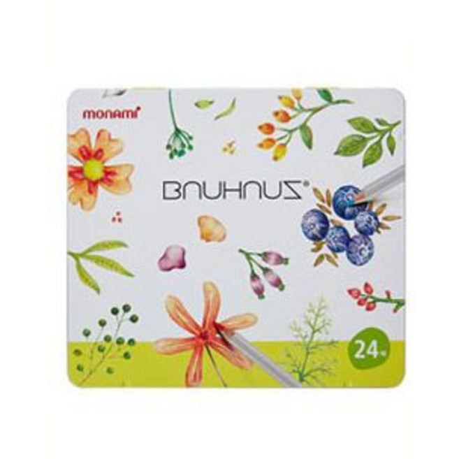 색연필 세트 모나미 학용품 드로잉 연필, 24COLORS,24EA/SET (BXF73)