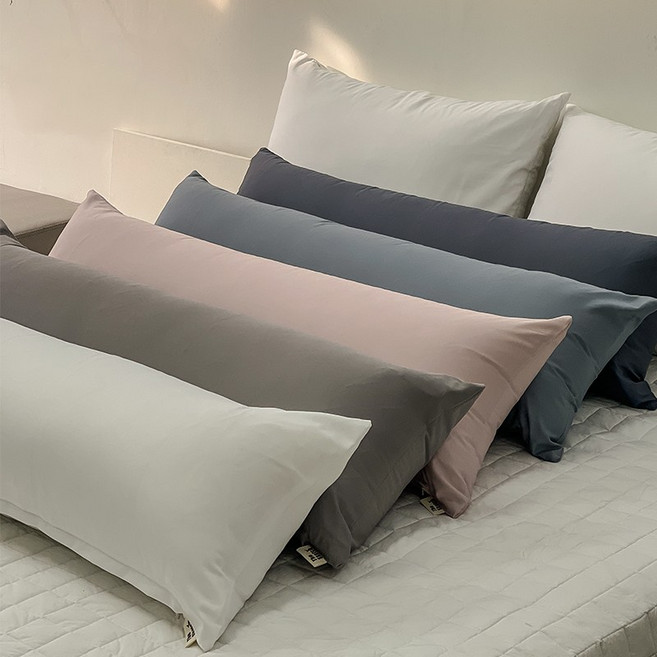 알러지케어 60수 해밀 사각 바디필로우, 화이트