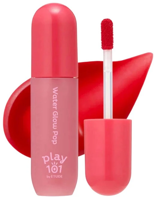 플레이 101 바이 에뛰드 물광톡 틴트 4컬러, 1개, 04 앵두 말랑톡 - 쿠팡