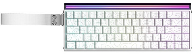 AULA Hero68HE 아우라 독거미 8K 자석축 키보드 국내 정품 화이트 블랙킹