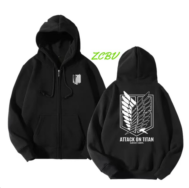 ZCBV진격의거인 조사병단 헌병단 후드집업 굿즈