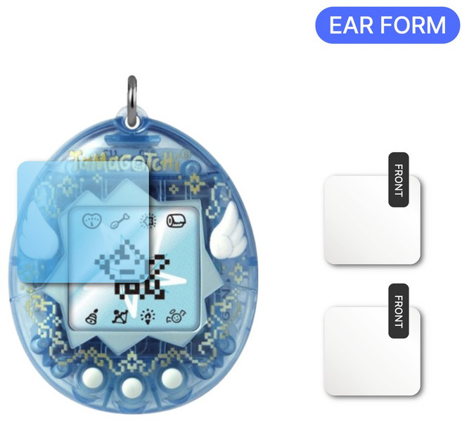 이어폼 다마고치 오리지널 액정 보호 필름 Original 소프트, D009