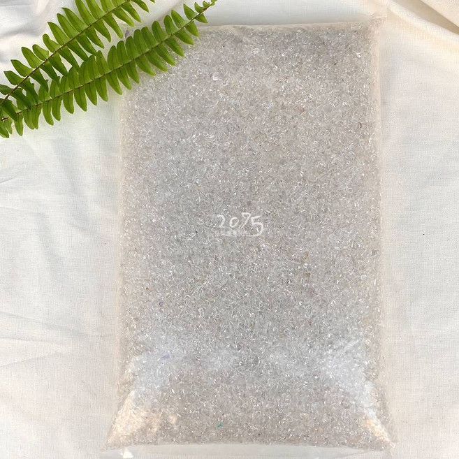 2075水晶礦石 天然水晶碎石, 白水晶