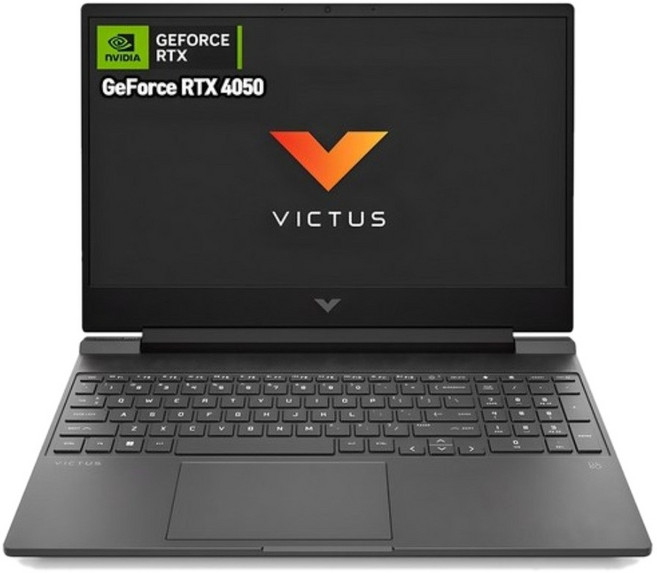 HP 2023 빅터스 15 코어i5 인텔 12세대 지포스 RTX 4050, Dark Mecha Gray, 512GB, 16GB, WIN11 Home, 15-fa1108TX(AS가능OS설치)