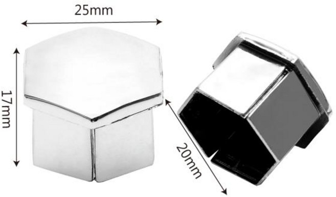 호환 15 조각 차량 바퀴 너트 캡 허브 나사 커버 캡 장식 푸조 207 301 307 308 408 508 3008 시트로엥