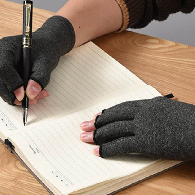 손땀 방지 장갑 다한증 강한 땀흡수력 오픈 핑거 미끄럼방지 운전용 글러브