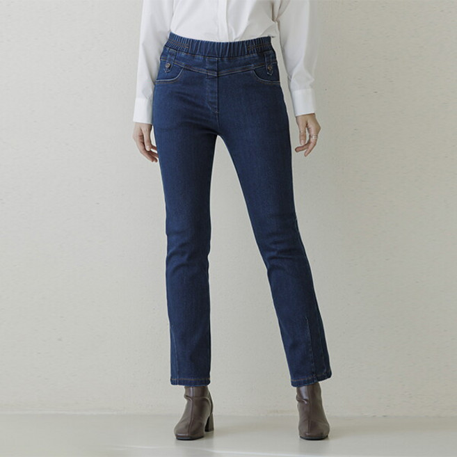 [데드라] PTD6034_DC 이엔부츠컷기모데님팬츠[겨울VER] (~99size)