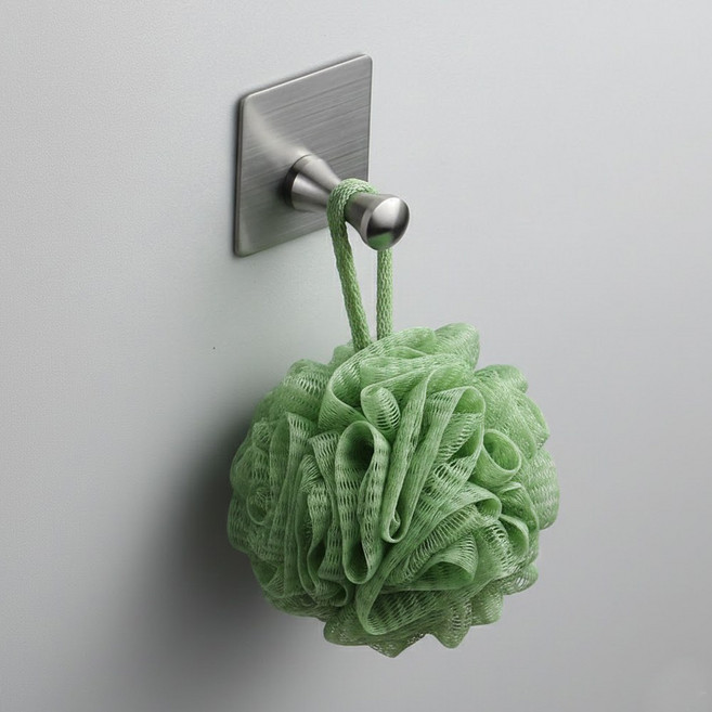 스테인리스 벽걸이 칫솔 거치대, 304스텐_스테인리스후크B, 1개