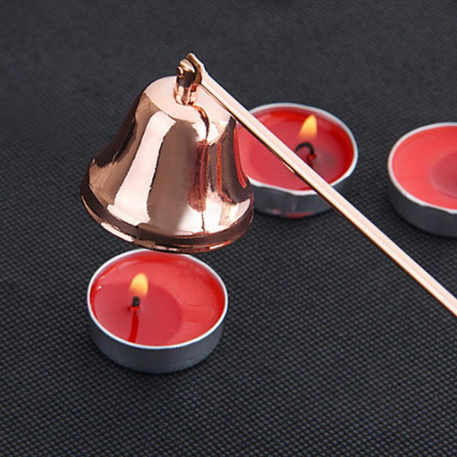 촛불끄는 캔들 스너퍼 벨 로즈골드 향초관리 캔들용품