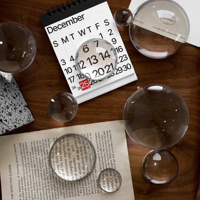 원형 크리스탈 촬영 소품 원구 반구 문진, 반구 4cm, 1개