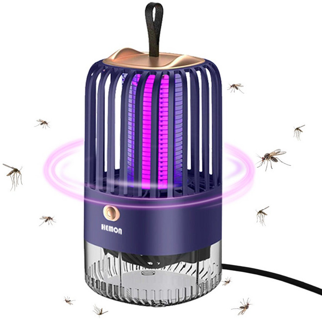 헤몬팜 키토트랩 모기 퇴치기 날파리 트랩 초파리 해충 퇴치기, 네이비