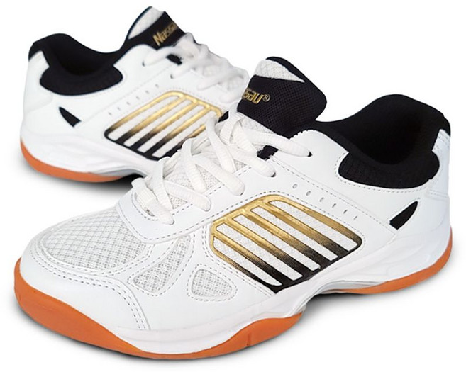 낫소 NAKJ 족구화 인도어화 운동화 화이트 남성