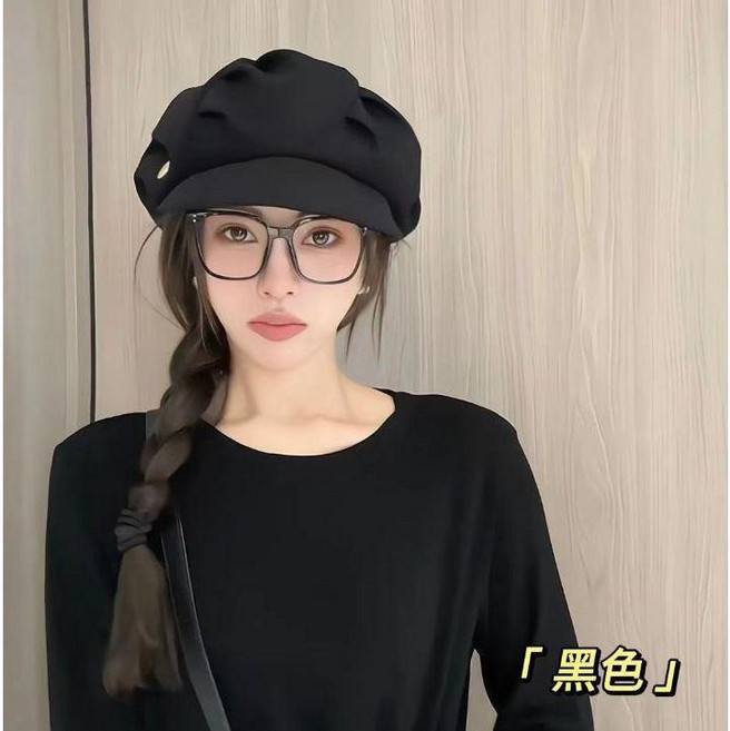 八角摺疊雲朵帽 畫家帽 報童帽 南瓜帽